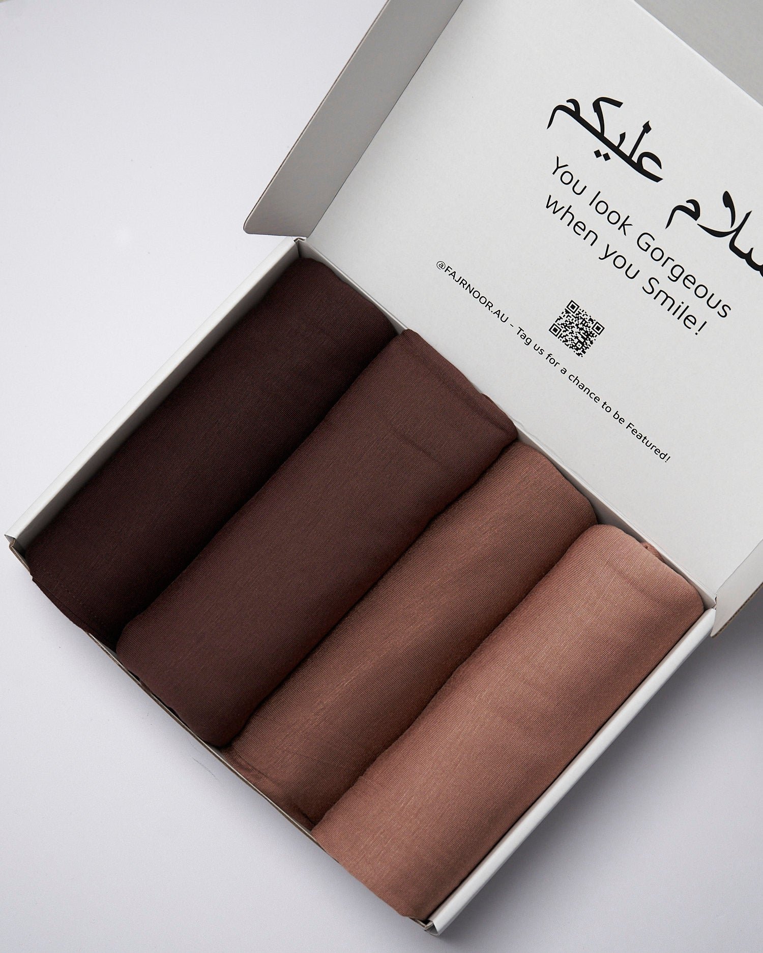 Nude Jersey Hijab Box