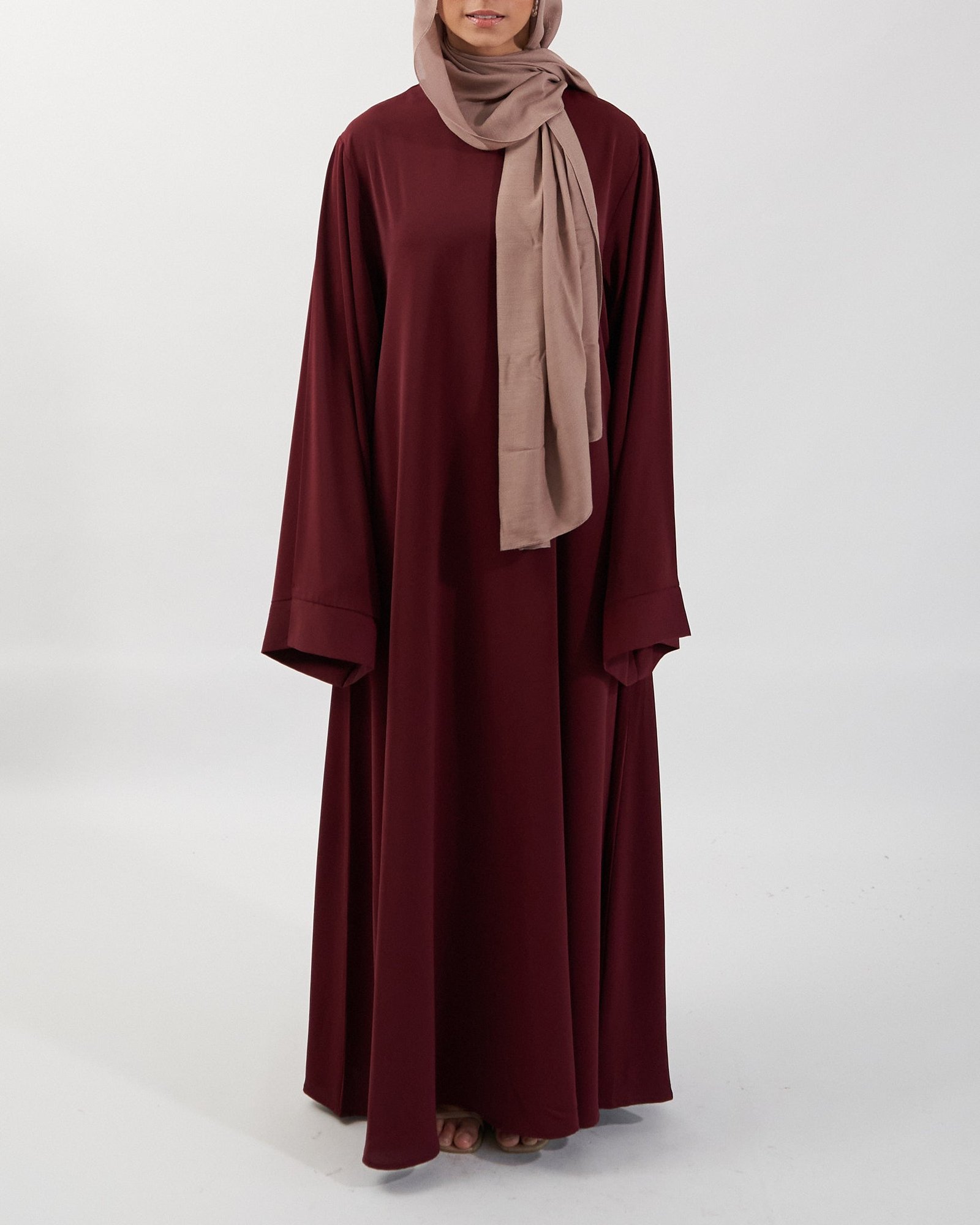 Khatijah Abaya - Maroon
