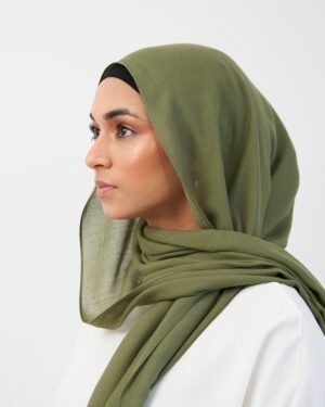 Premium Modal Hijab - Lime